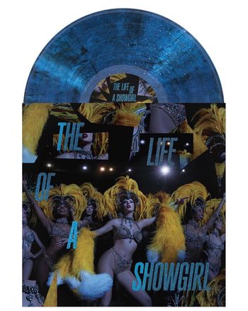 Taylor Swift The Life Of A Showgirl vinyle bleu