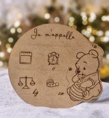 Disque de naissance winnie 