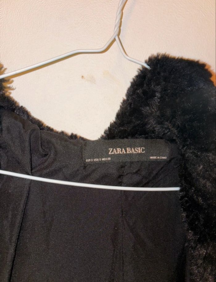 Veste fausse fourrure Zara - photo numéro 3
