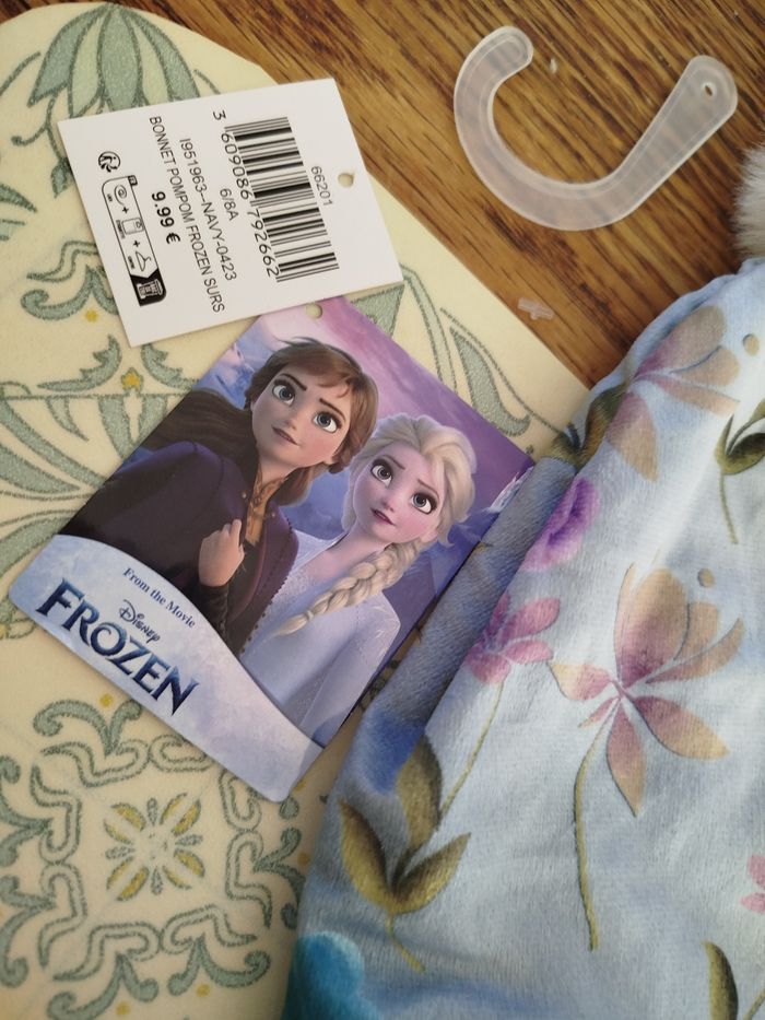 Bonnet polaire Elsa Reine des neiges pour filles - photo numéro 3