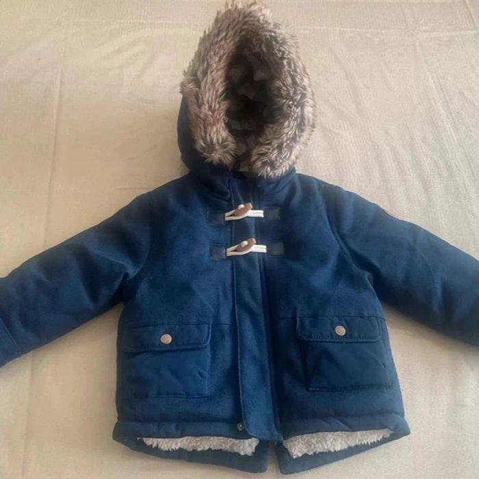 🧥 Manteau bleu Obaïbi pour enfant 🧥
