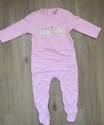 Pyjama Kiabi rose 18 mois