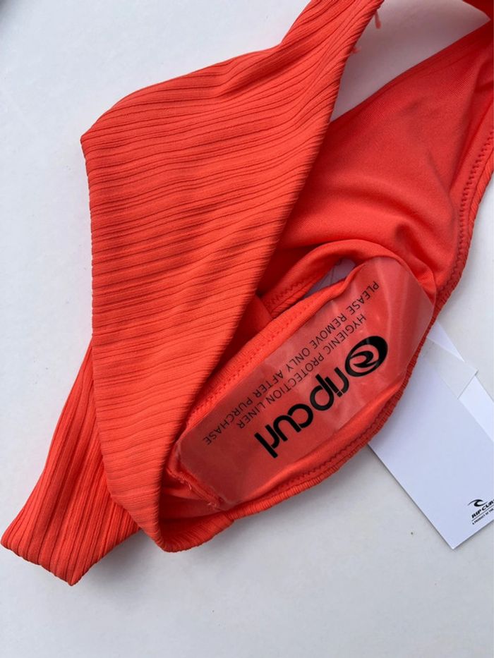 Bas de maillot orange à rayures - photo numéro 5