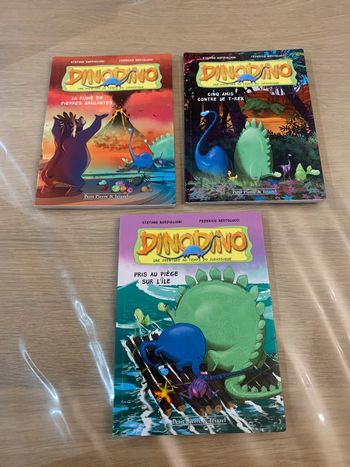 Lot de 3 dinodino