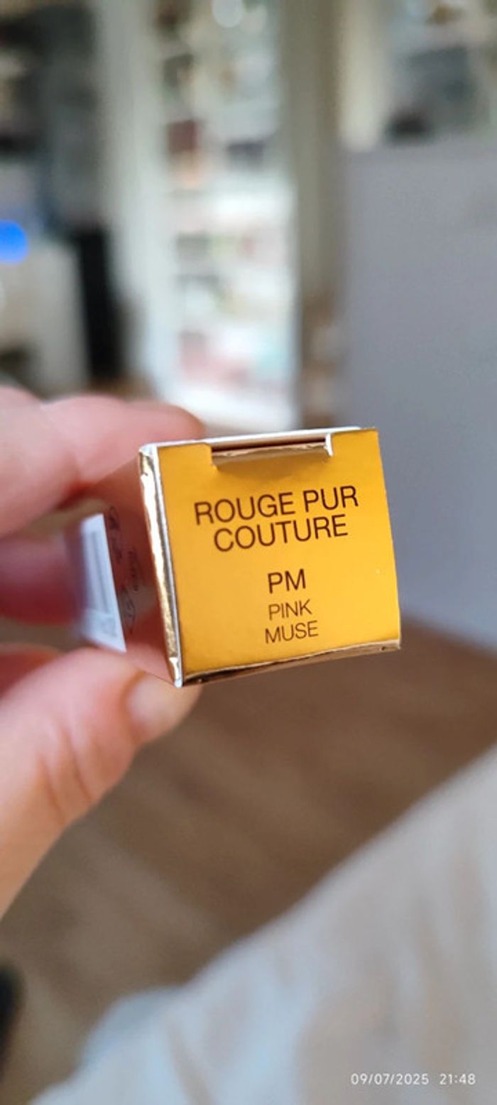 Yves Saint Laurent Rouge à lèvres Rouge Pure Couture Petit Modèle Teinte Pink Muse - photo numéro 5