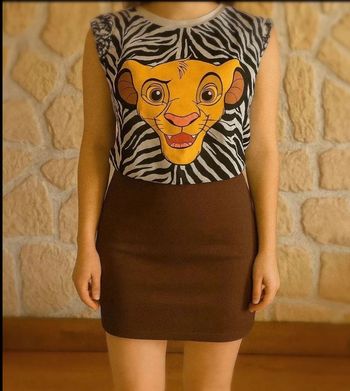 Top Simba XL – Style Zébré Disney Vintage | undiz