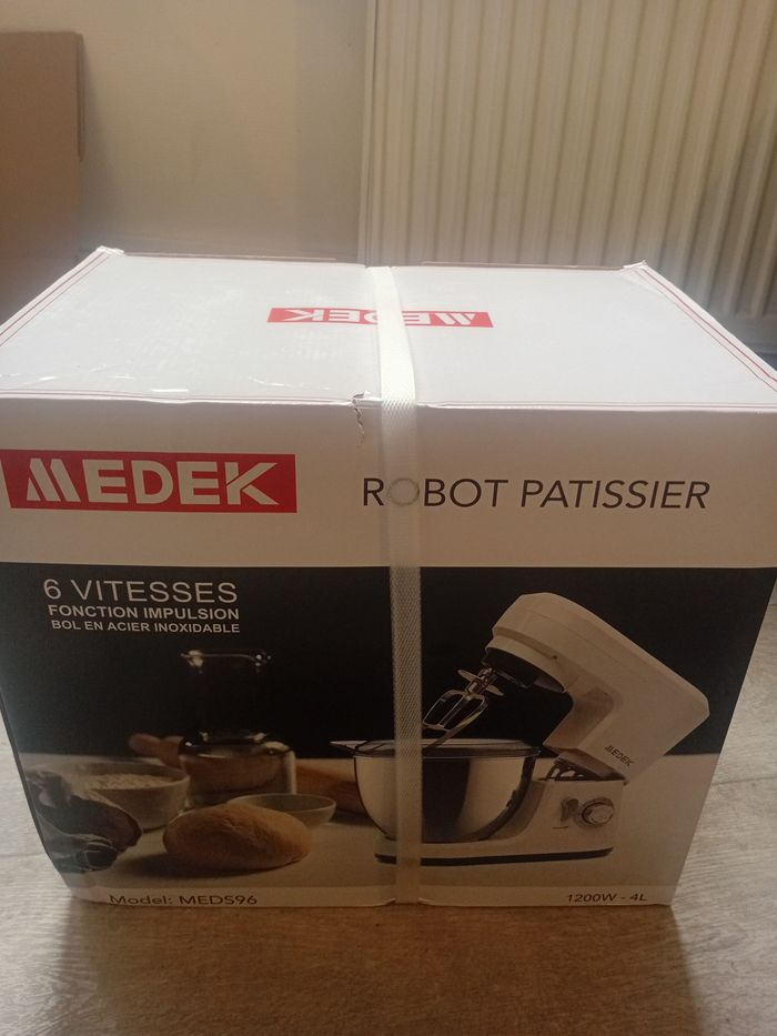Robot Pâtissier Medek 6 Vitesses 4L - photo numéro 7