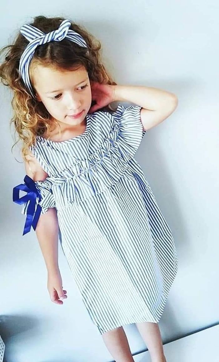 5 6 ans fille ensemble robe et accessoires cheveu