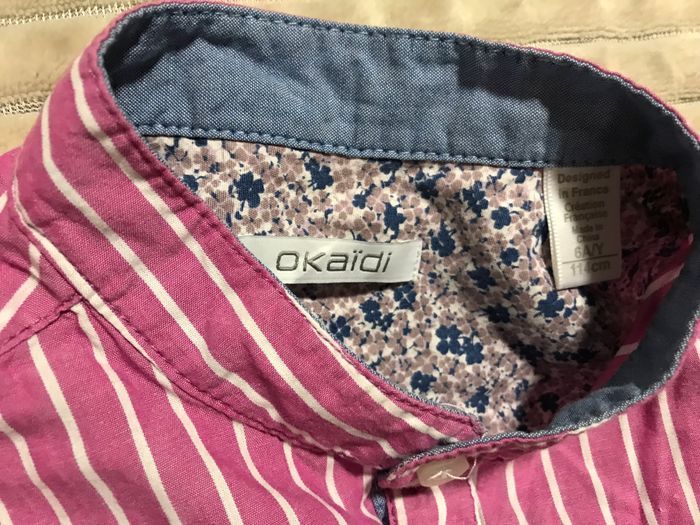 Chemise okaidi 6ans - photo numéro 3