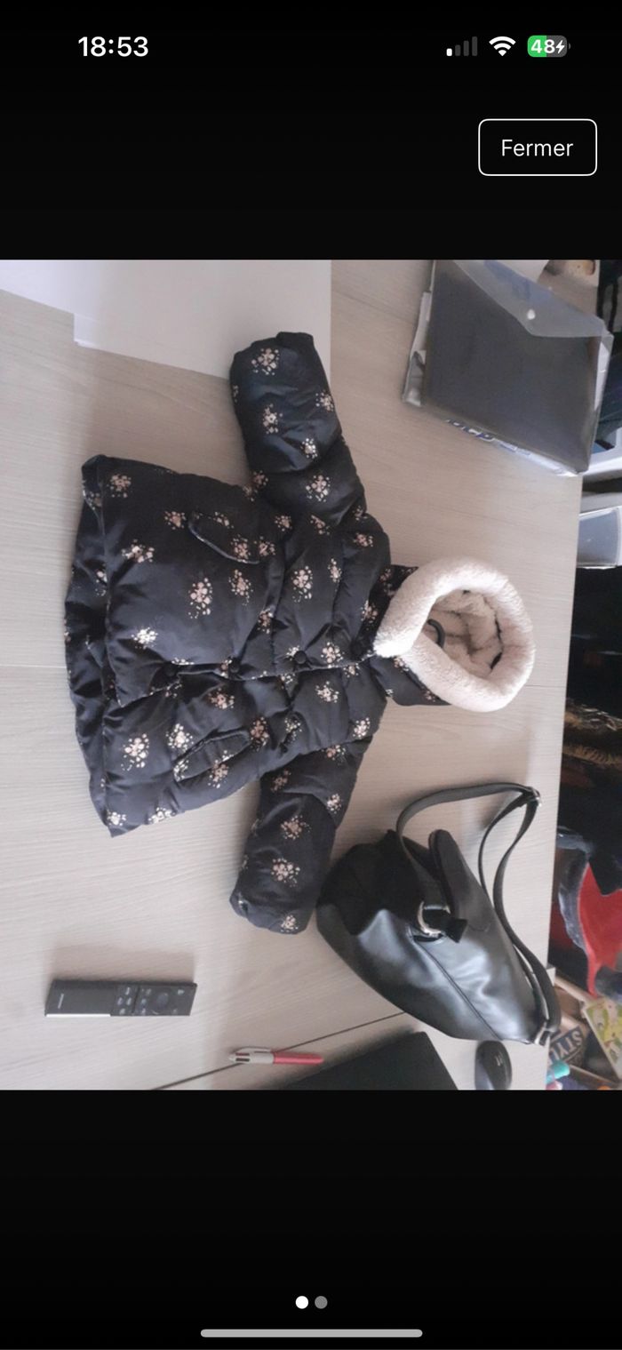 Doudoune bébé fille