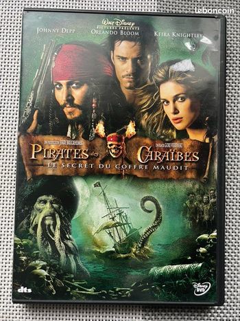 Pirates des Caraïbes, le secret du coffre maudit (DVD)