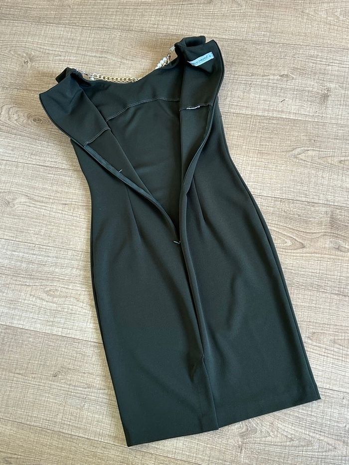 Robe verte kaki sans manches Rinascimento taille S comme neuve - photo numéro 8