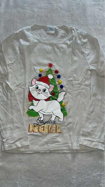 T-shirt de Noël Marie Disney