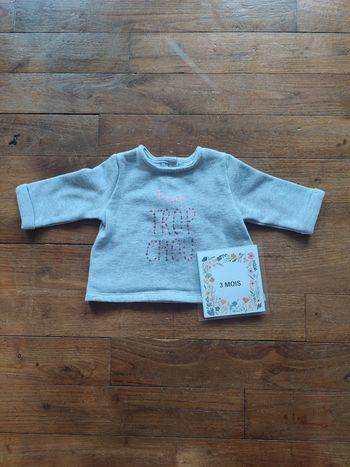 Sweat 3 mois gemo 