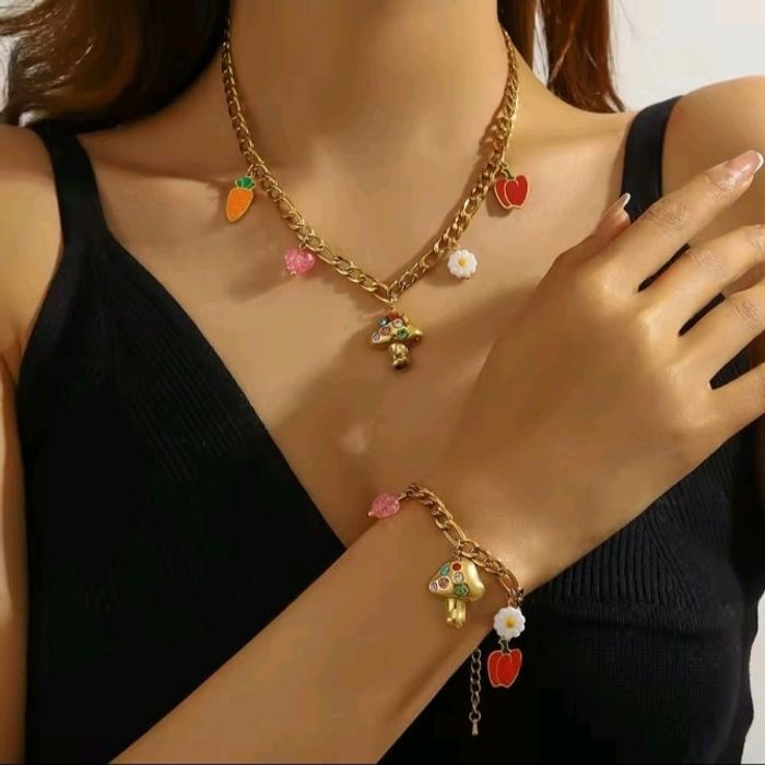 Collier champignon 🍄 ✅ - photo numéro 2