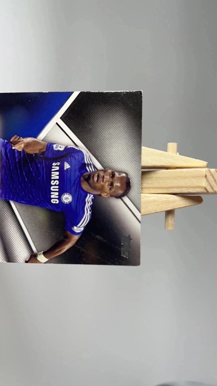 2014-15 Topps Premier Gold - #PA-DD Didier Drogba Premier Auto Chelsea FC - photo numéro 3