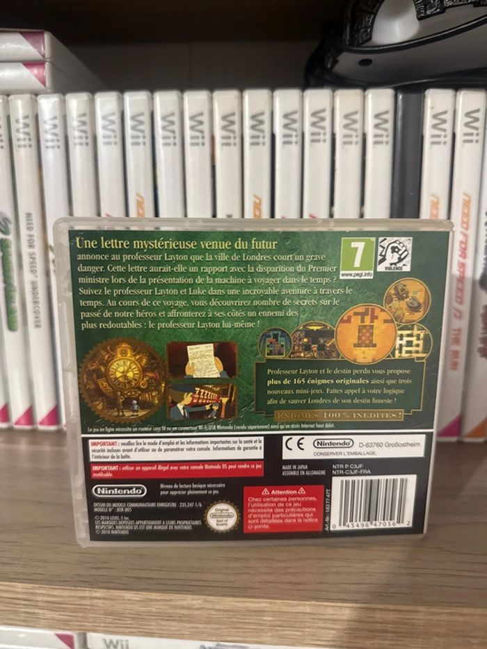 Professeur Layton et le destin perdu jeu ds - photo numéro 3