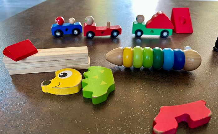 Lot jeux premiers âges en bois - photo numéro 3