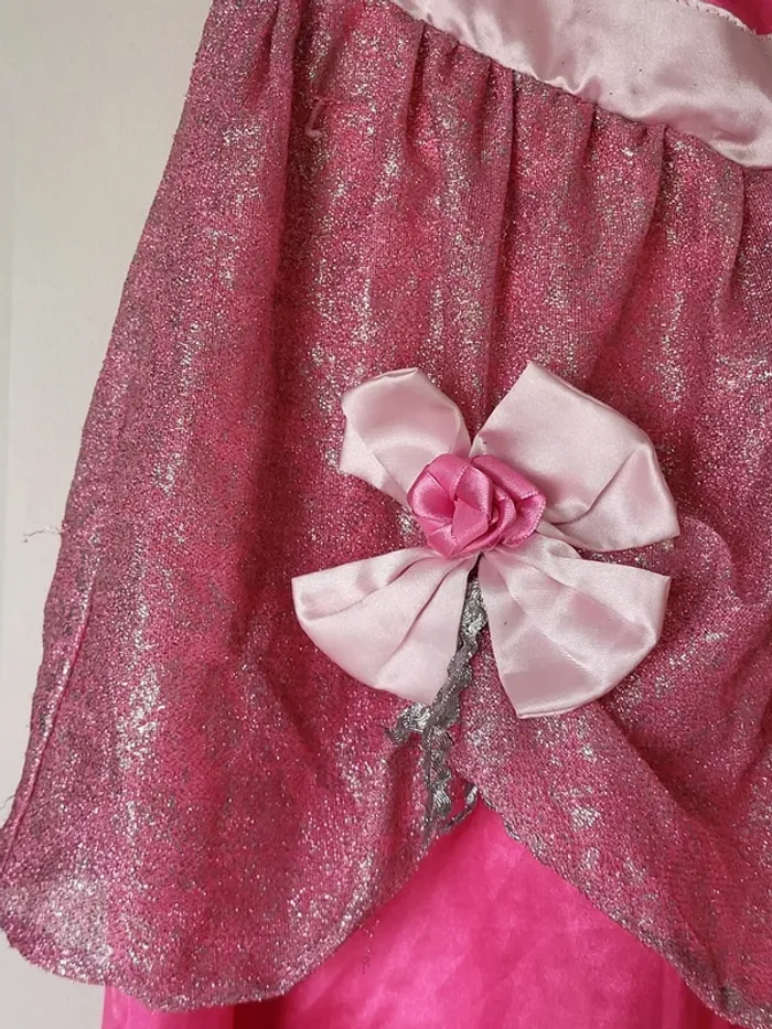 Robe de princesse rose à paillettes  - Déguisement - photo numéro 5