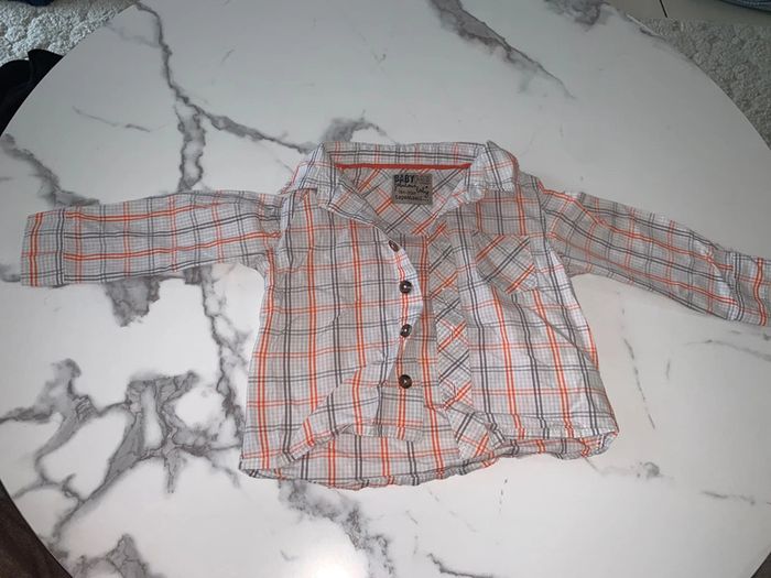 Chemise longue manche