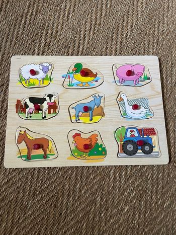 Puzzle bois à encastrements