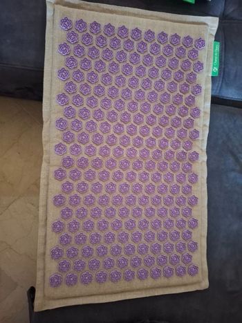 Coussin et tapis accupression