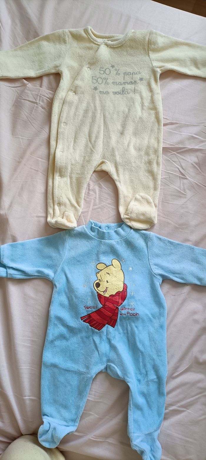 Pyjamas mixte 1 mois - photo numéro 2
