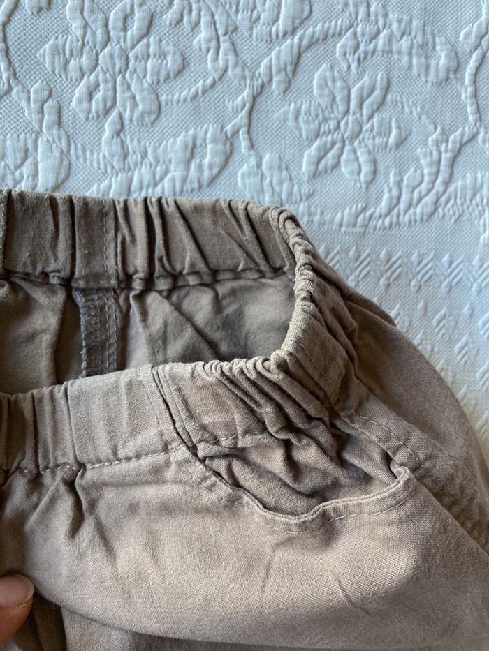 Pantacourt HandMade marron glacé 2-3 ans - photo numéro 2