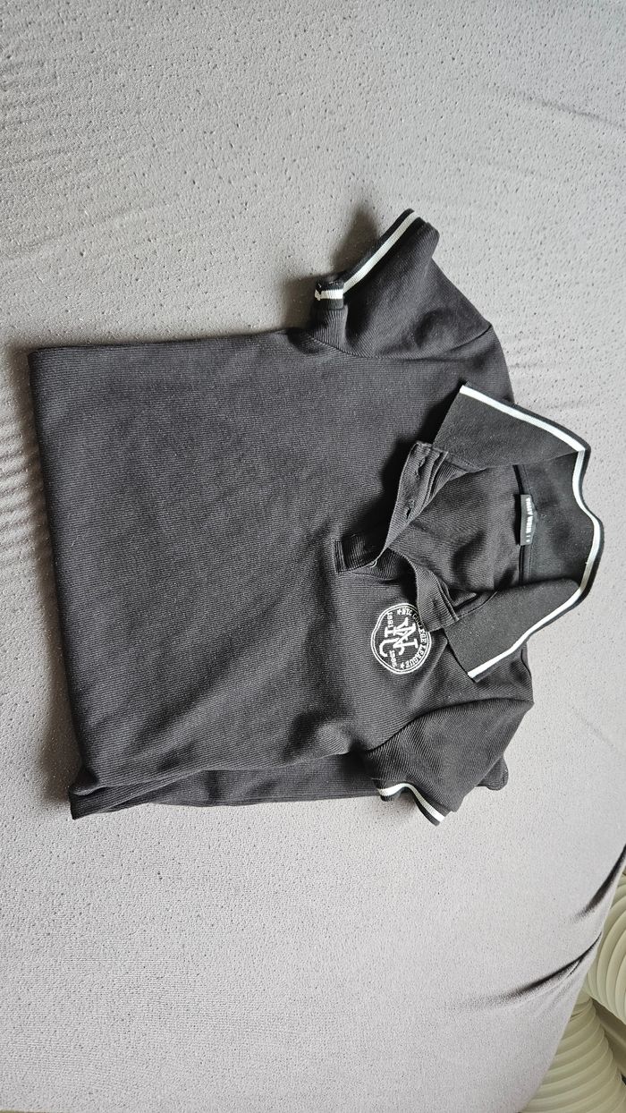 Robe mi longue Sportswear noir à col très bon état - photo numéro 5
