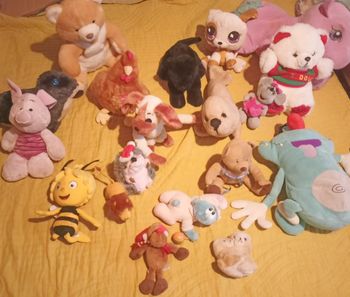 Peluches à l'unité ou en lot