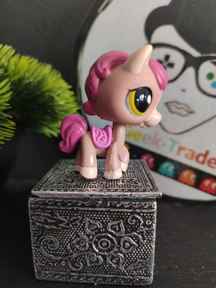 Lps00869 Littlest Petshop Pet Shop LPS Authentique Hasbro Cheval Horse 2087 - photo numéro 3