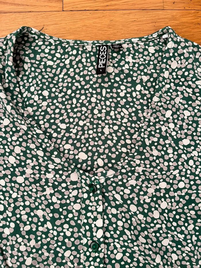 Blouse manches courtes bohème - photo numéro 2
