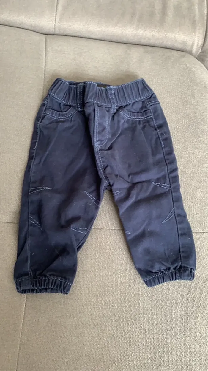 Pantalon bleu marine