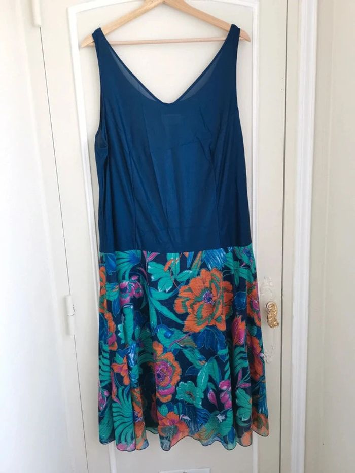 Robe vintage par HUGUET en taille 52 - photo numéro 4