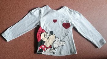 T shirt manches longues Minnie