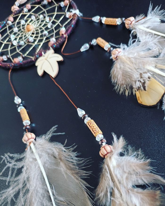 Attrape rêve fait main - photo numéro 8