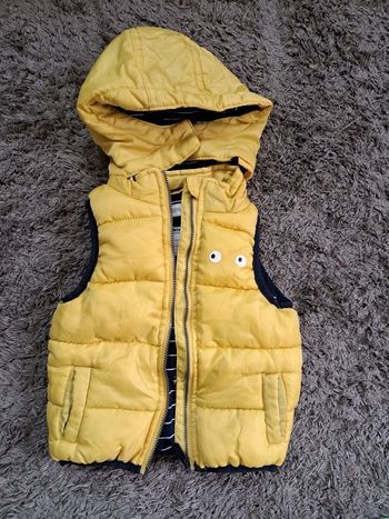 Doudoune sans manches bébé garçon 6 mois