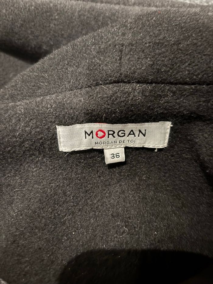 Manteau noir Morgan taille 36 laine - photo numéro 6