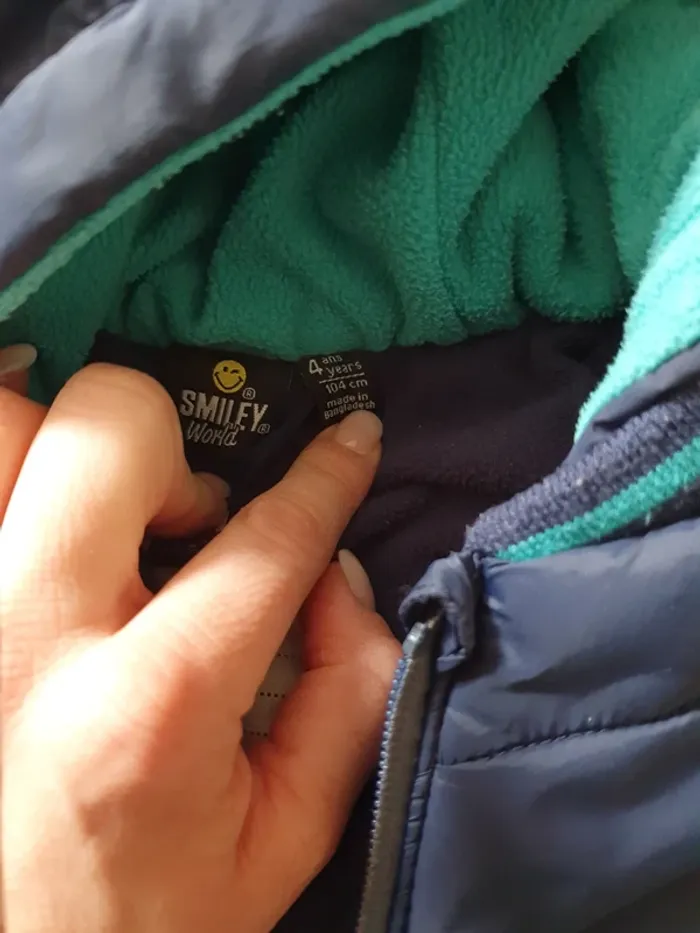 Manteau Smiley imperméable 4 ans - photo numéro 3