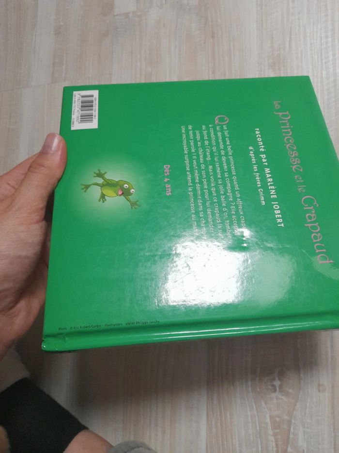 Livre avec cd la princesse et la grenouille - photo numéro 8