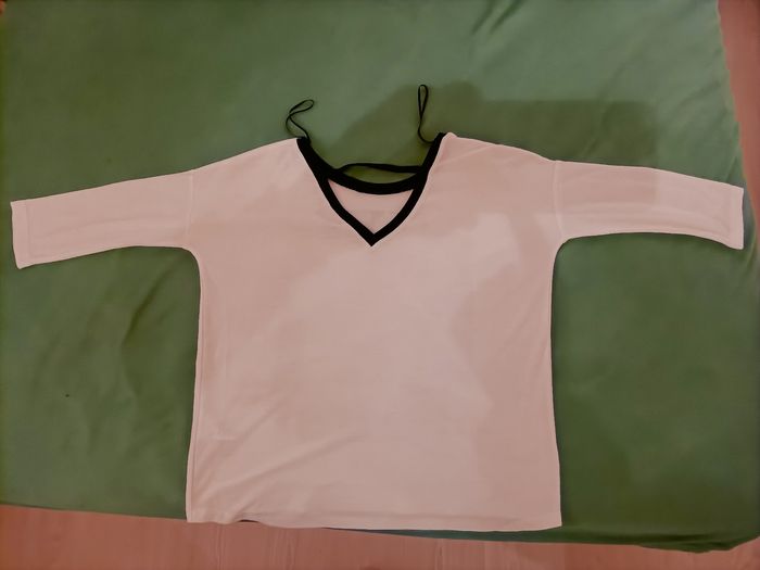 Pull léger femme blanc - photo numéro 3