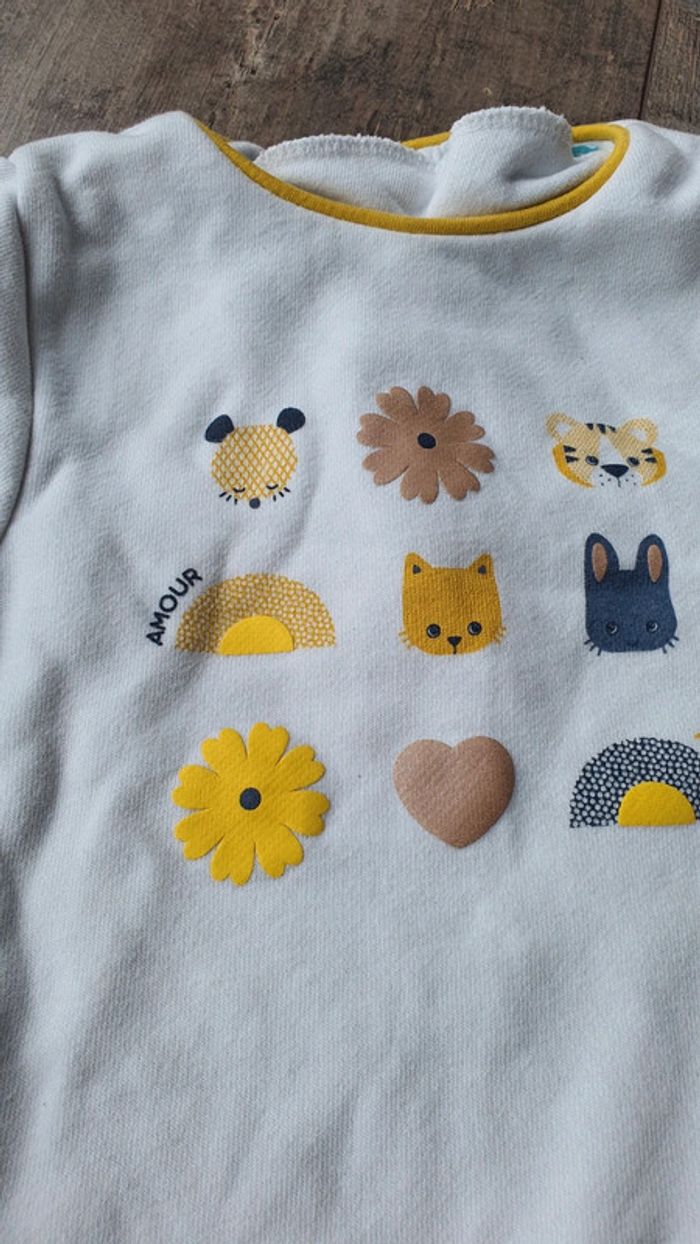 Sweat Obaïbi 18 mois en très bon état - photo numéro 2