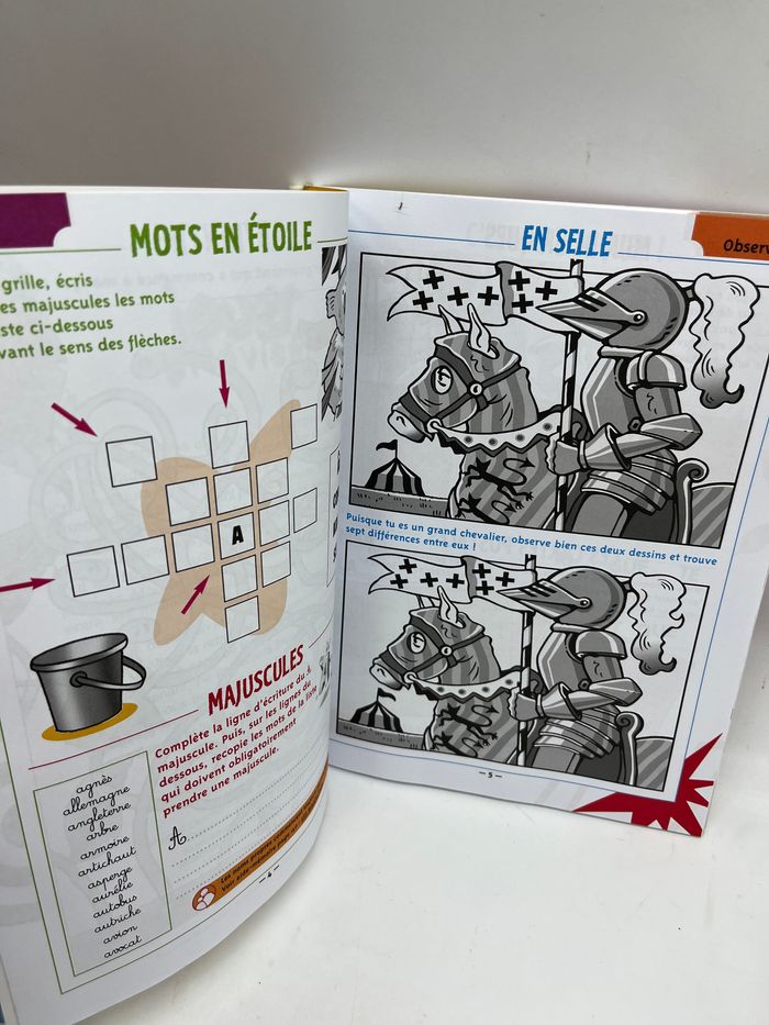 livre exercices d’activité Jouet pour réviser du ce1 au ce2  7 à  8 ans  Neuf Methode Boscher Neuf - photo numéro 2