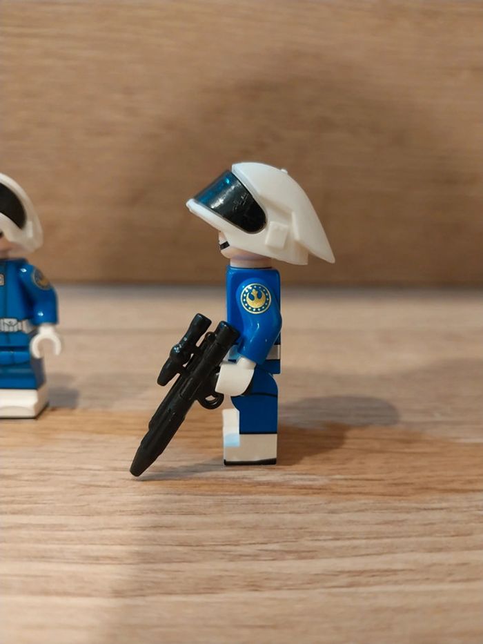 Figurines type lego custom 2 soldats de la nouvelle république Mandalorian star wars - photo numéro 3