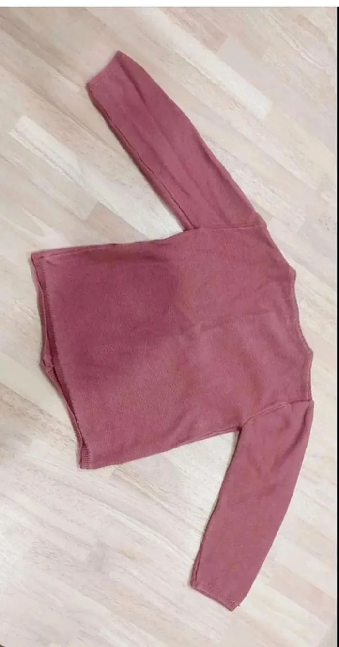 Gilet fille 100% coton taille 24mois/2ans - photo numéro 4