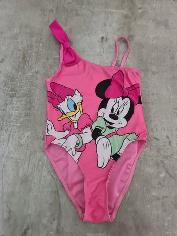 Maillot de bain une pièce  minnie rose fille 5ans