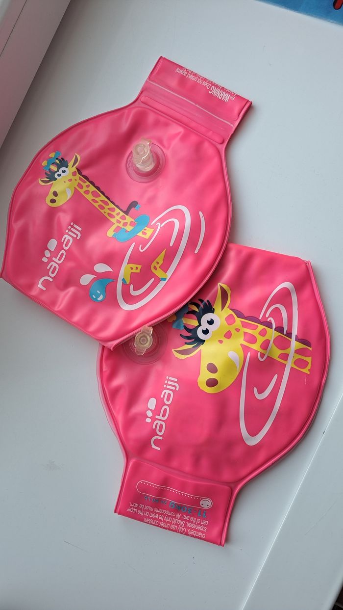 Brassards décathlon nabaiji rose