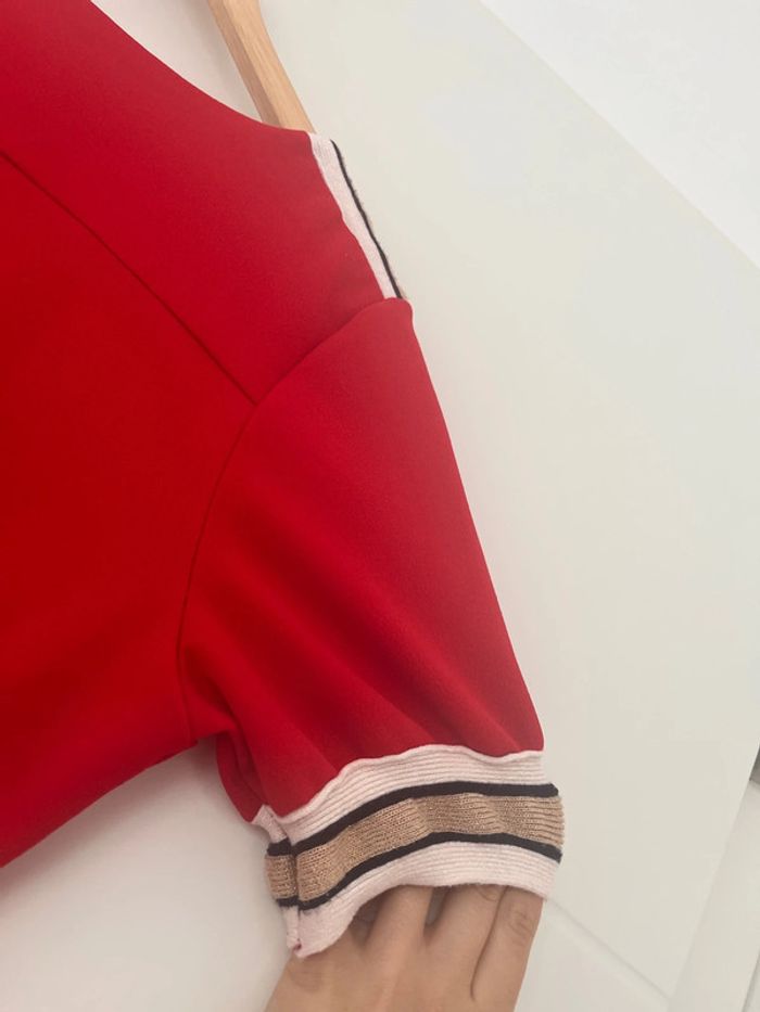 Robe rouge Quinze Heures Trente Paris - photo numéro 9