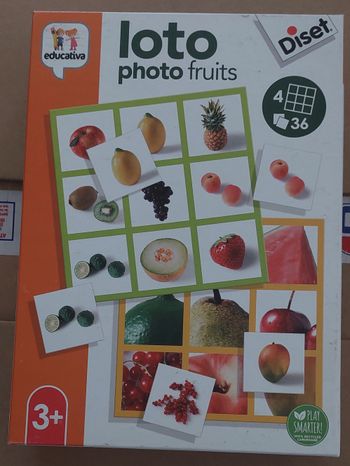 Jeu éducatif - Loto Photo Fruits