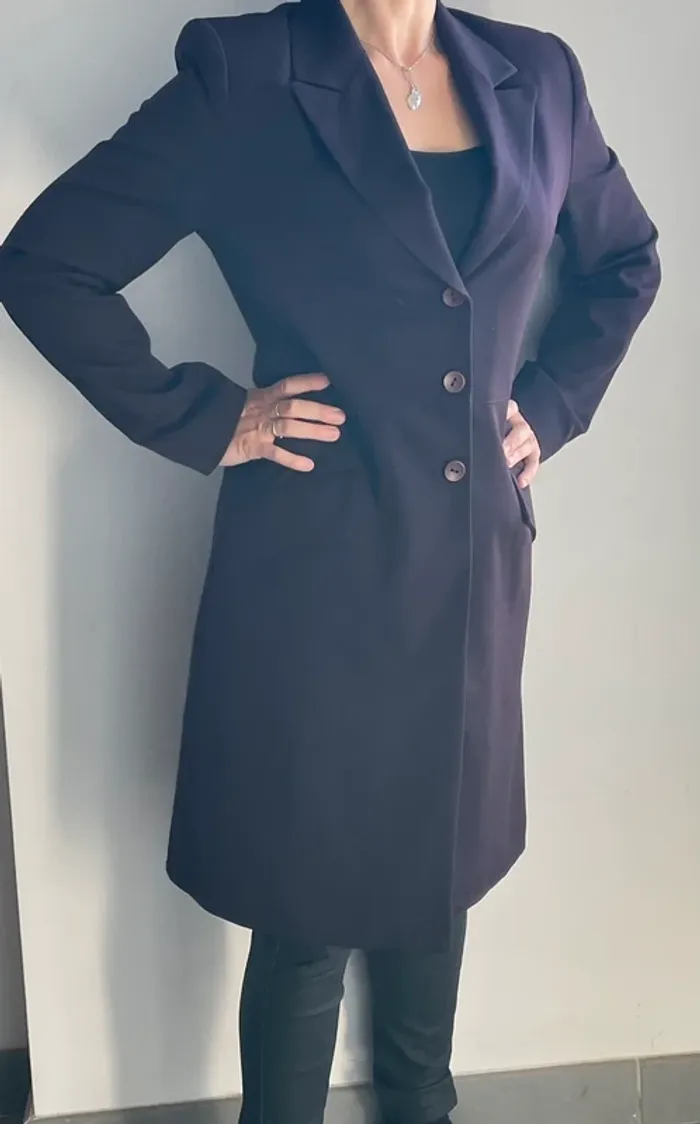 Superbe veste blazer long - photo numéro 3